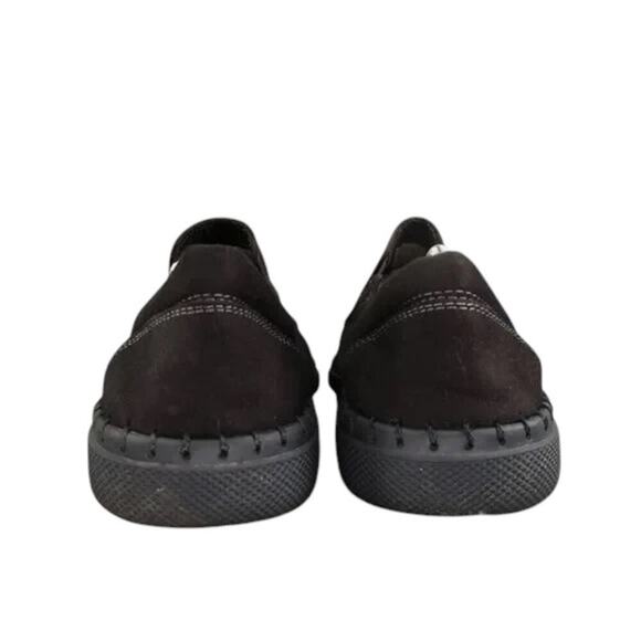 Robert Wayne Shoes Mens 9.5 Loafer Slip On Moc Comfort Casual Walking Work Black main image 10